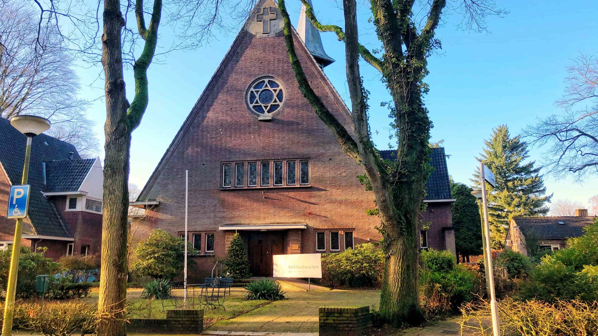 Slapen in een kerk